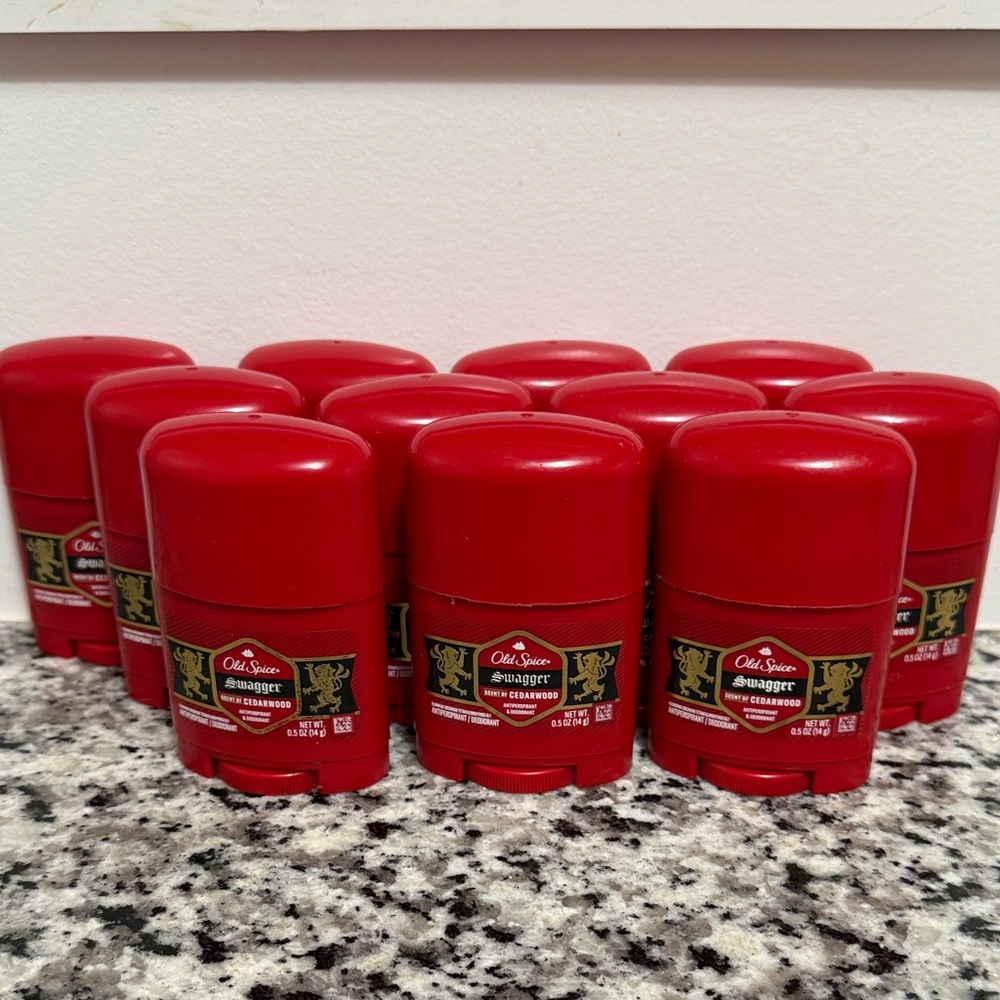 Lot of 11
Travel Size Old Spice Red Deodorant